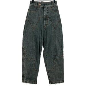 Vaquera Western High Rise Jeans Trousers